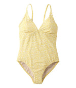 Women's Coastal Essentials Swimwear, V-Neck Tanksuit Print - US 6805