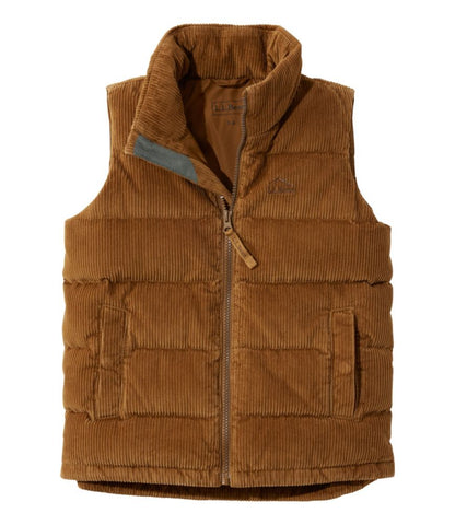 Kids' Bean's Down Corduroy Vest - US 6423