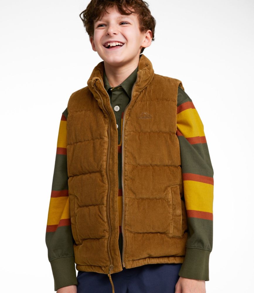 Kids' Bean's Down Corduroy Vest - US 6423