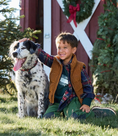 Kids' Bean's Down Corduroy Vest - US 6423