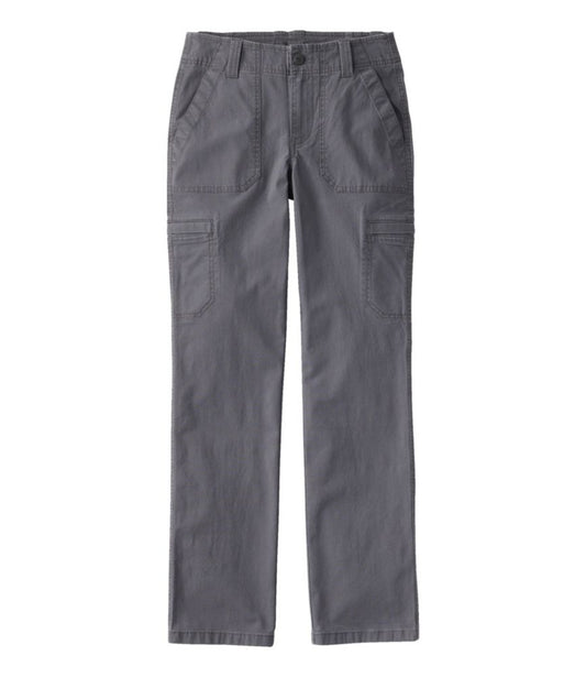 Women's 207 Vintage Cotton Canvas Pants, Mid-Rise Straight-Leg Cargo - US 4800