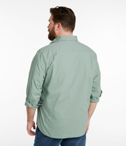 Men's Riverton Ripstop Shirt, Long-Sleeve, Traditional Untucked Fit - US 8075
