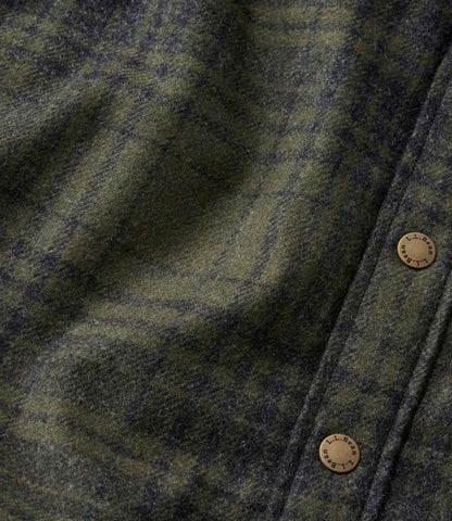 Men's Maine Guide Lightweight Lined Wool Field Shirt, Plaid - US 3276
