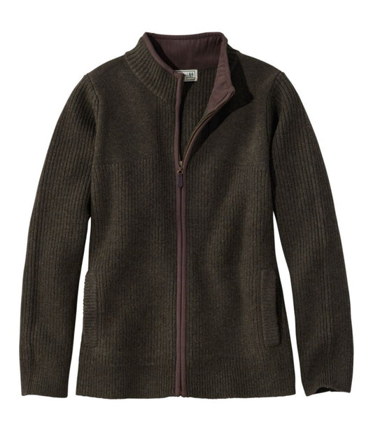 Women's Waterfowl Sweater, Full-Zip - US 9934