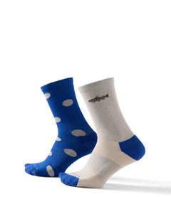 Classic Navy Polka Dot/Shore Trout