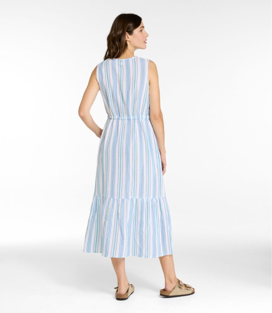 Women's Cloud Gauze Midi Dress, Stripe - US 2471