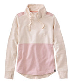 Women's Bean's Cozy Mixed Knits Pullover, Colorblock - US 9458