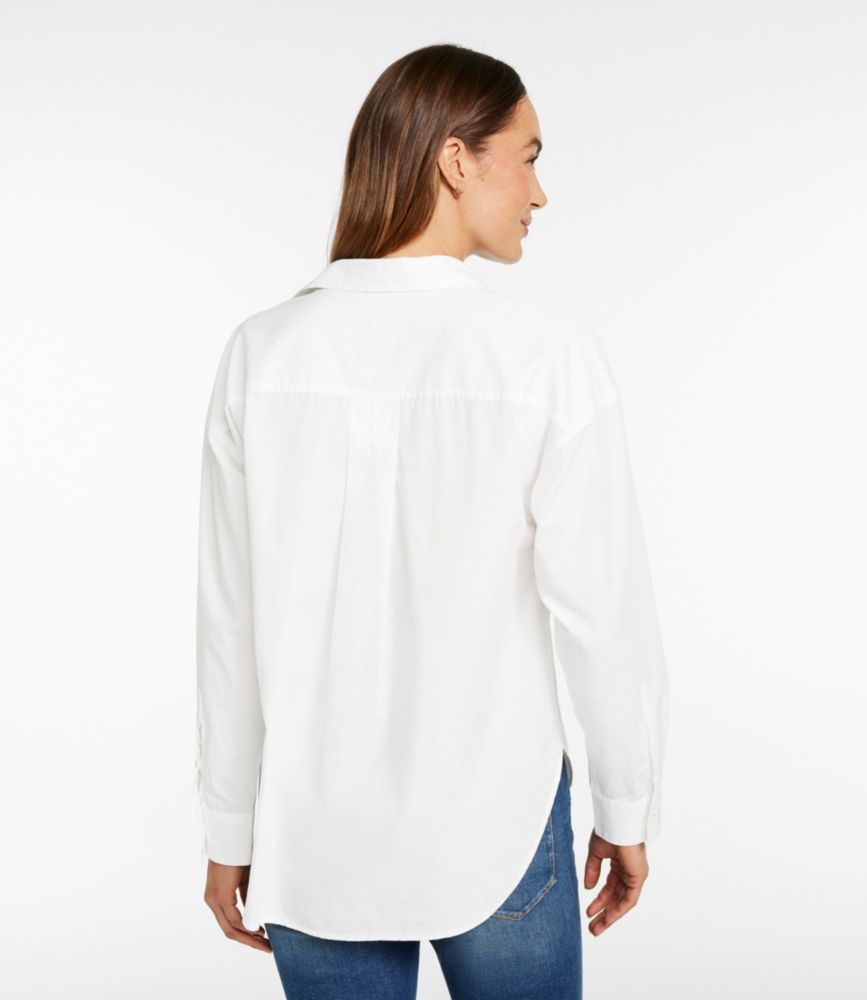 Women's Signature Premium Essential Poplin Shirt, Long-Sleeve - US 2072