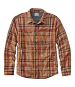 Men's 1912 Field Flannel Shirt, Lined, Slightly Fitted Untucked Fit, Plaid - US 7558