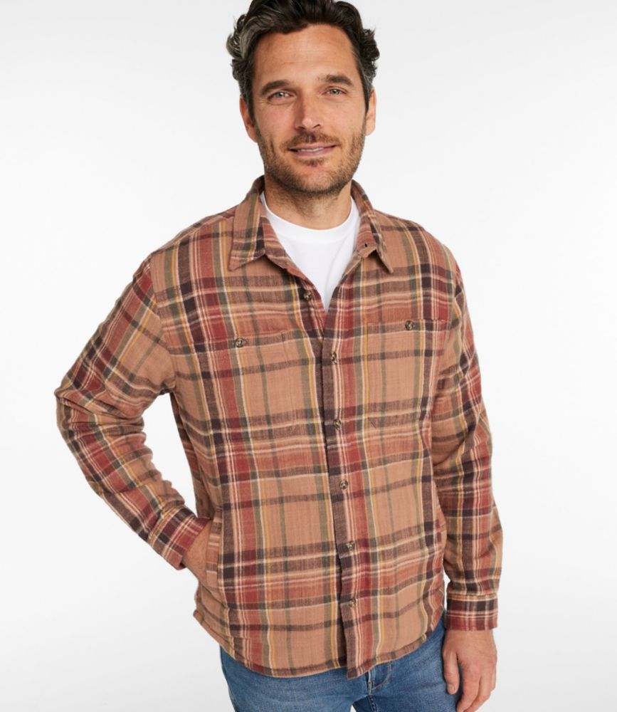 Men's 1912 Field Flannel Shirt, Lined, Slightly Fitted Untucked Fit, Plaid - US 7558