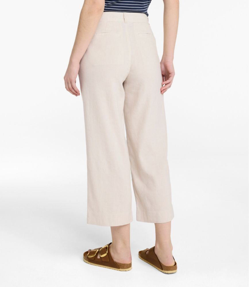 Women's Lakeside Linen-Blend Pants, Crop - US 2274