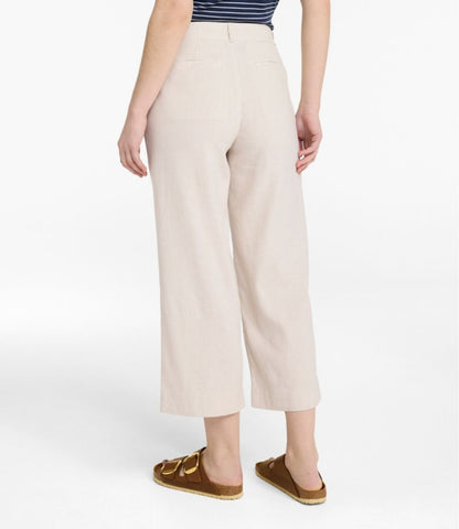 Women's Lakeside Linen-Blend Pants, Crop - US 2274