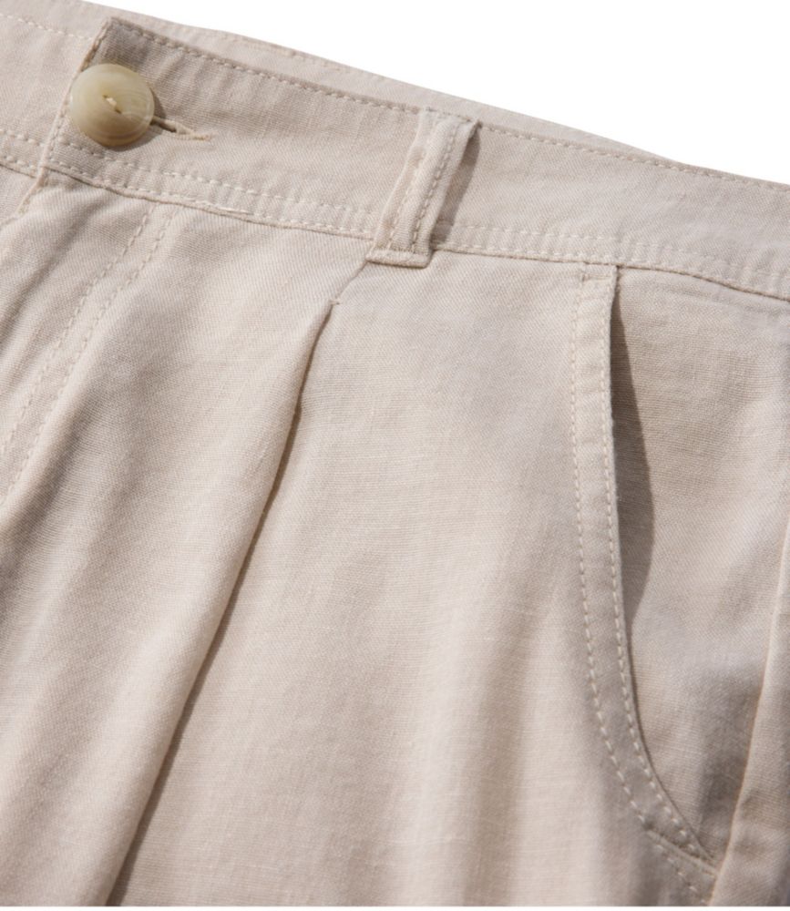 Women's Lakeside Linen-Blend Pants, Crop - US 2274