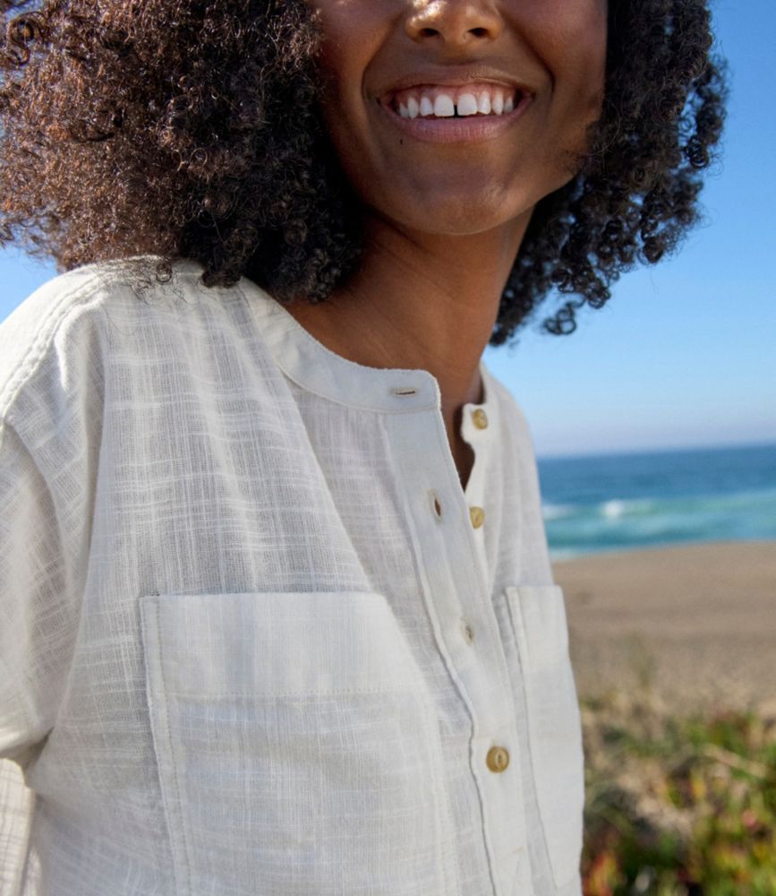 Women's L.L.Bean Day Breeze Shirt, Short-Sleeve Popover - US 5134