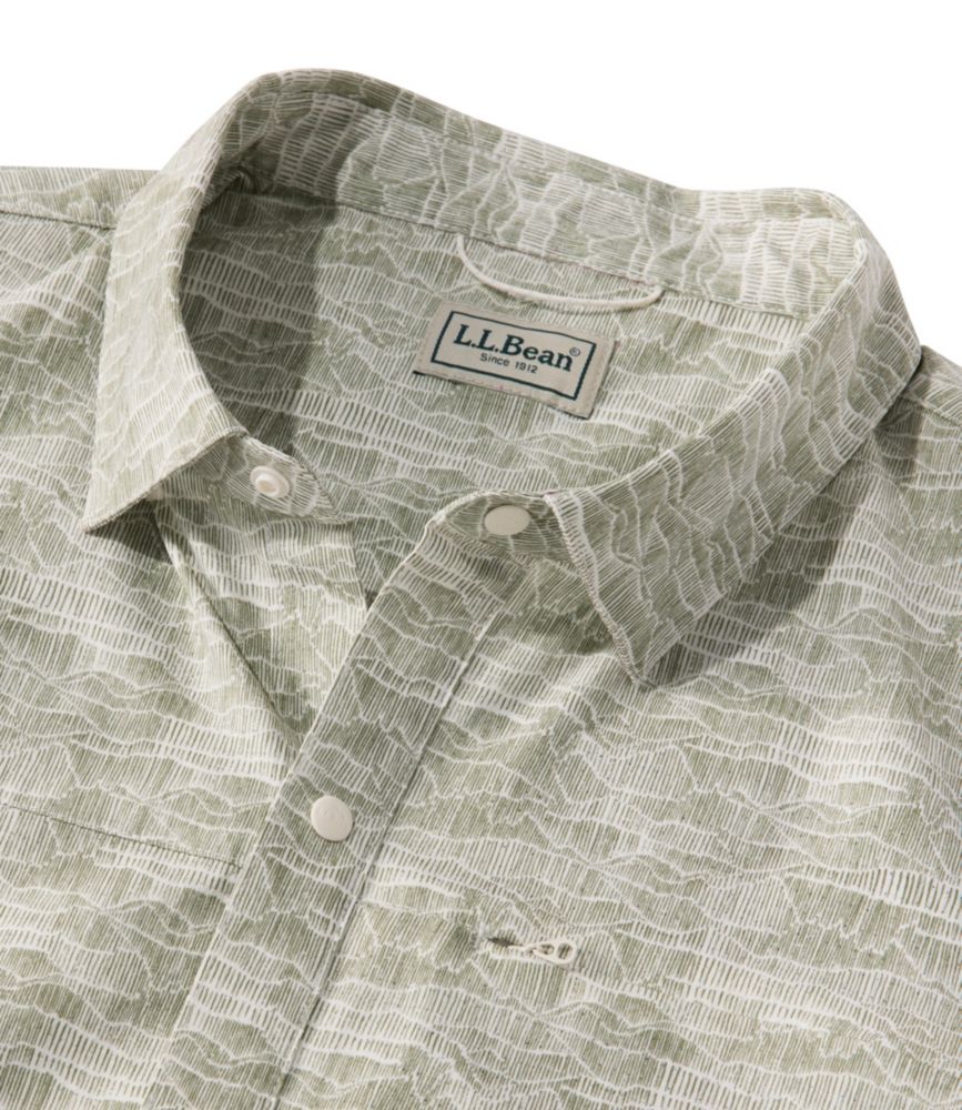 Men's Ultralight Trail Shirt, Short-Sleeve Print - US 3483
