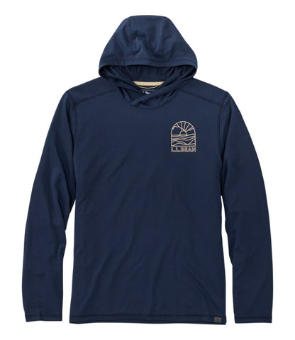 Men's Bold Coast Lifestyle Tee, Long-Sleeve Hooded Graphic - US 6910