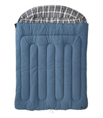Flannel-Lined Double Camp Sleeping Bag, 40°F - US 1625