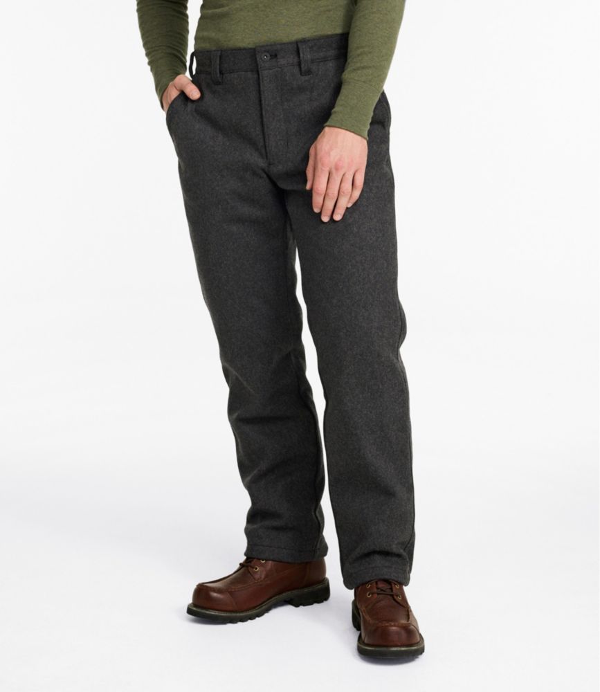 Men's Maine Guide II PrimaLoft® Lined Wool Pants, Camo - US 4618