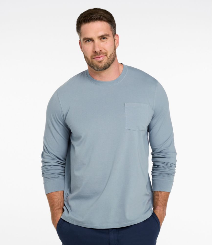 Men's Sunwashed Tee, Long-Sleeve - US 3265