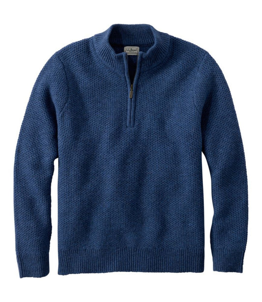 Men's Heritage Honeycomb Sweater, Quarter-Zip - US 2887