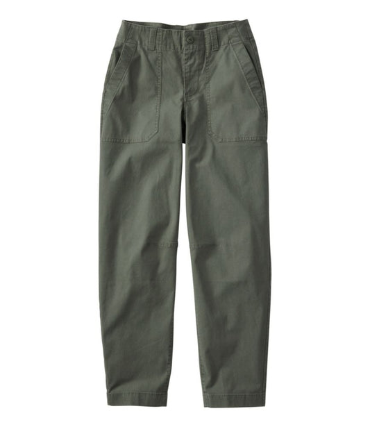 Women's 207 Vintage Cotton Canvas Pants, Mid-Rise Barrel-Leg - US 8034