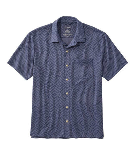 Men's Sunwashed Ultrasoft Button-Front Shirt, Short-Sleeve, Print - US 3365