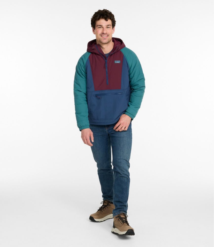 Men's Mountain Classic Insulated Anorak, Colorblock - US 4530