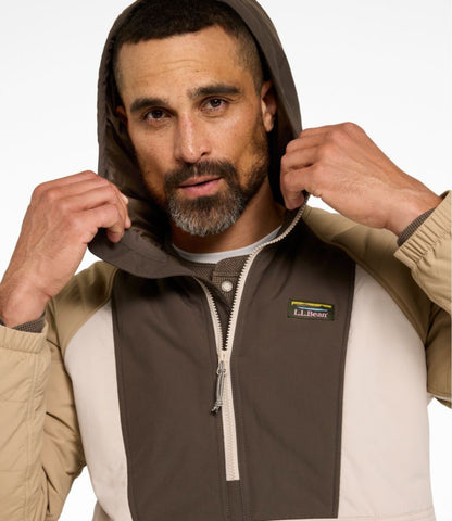 Men's Mountain Classic Insulated Anorak, Colorblock - US 5820