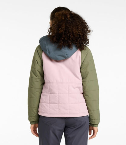 Women's Mountain Classic Insulated Anorak, Colorblock - US 2319