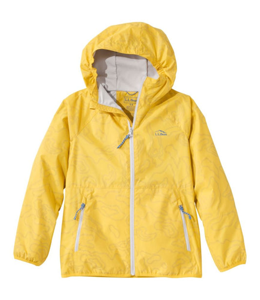 Kids' Wind and Rain Jacket, Lined & Reflective Zipper - US 5599