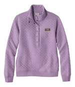 Women's Quilted Half-Snap Sweatshirt - US 4632