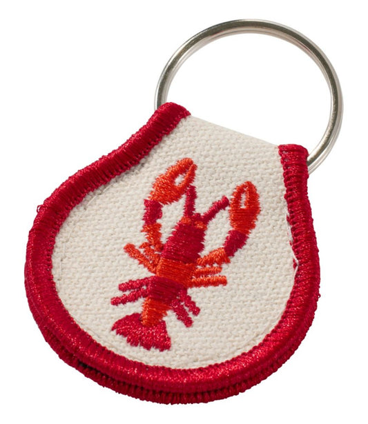 Embroidered Patch Charm, Lobster - US 1062