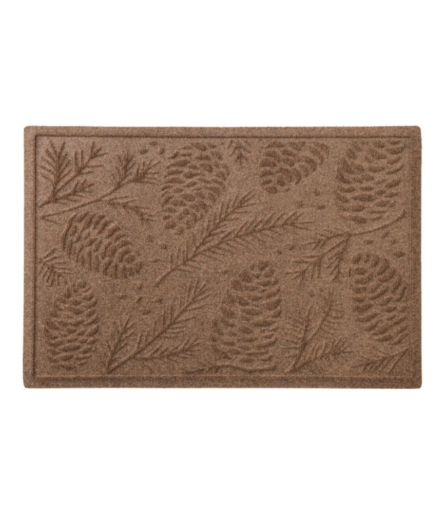 Everyspace Recycled Waterhog Doormat, Pine Cones - US 0987