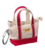 L.L.Bean Embroidered Micro Tote Bag, Yellow Dog - US 9204