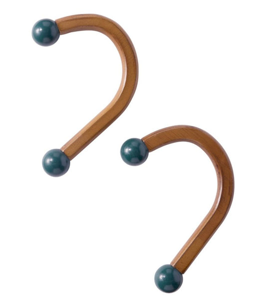 Wooden Stocking Hangers, Set of 2 - US 5436